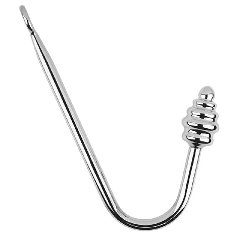Anal Hooks GreatBenefit Screw-in 8826 Set Anal Ribbed Hook 0725